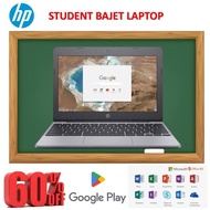 SUPER SLIM HP LAPTOP CHROMEBOOK - PLAY STORE- 4GB RAM -16GB SSD