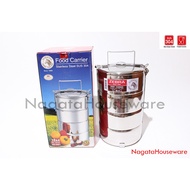 4-Tier Stainless Steel Lunch Box Zebra Stainless Steel Lunch Box Lunch Box/ Zebra 4-Tier Food Carrie