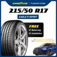 Goodyear 215/50R17 Eagle F1 Sport Tyre (Worry Free Assurance) - Civic FC