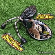 X1 CARBON MIRROR FORGED CHROME STEM X1 CARBON MIRROR FORGED THREAD YAMAHA NMAX AEROX LEXY MIO M3 VIX