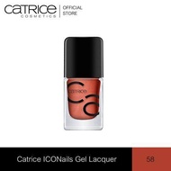 Catrice ICONails Gel Lacquer 58 - คาทริซไอคอนเนลส์เจลแลคเกอร์ 58 (เครื่องสำอาง,น้ำยาทาเล็บ,ยาทาเล็บ,เล็บเจล,เล็บ)