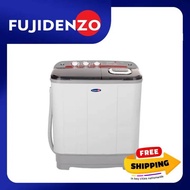 Fujidenzo 7 kg Twin Tub Washing Machine with Dryer JWT-701 (Gray)