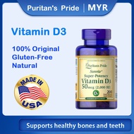 Puritan Pride Vitamin D3 50 mcg (2000 IU) 100 Softgels EXP: 05/27