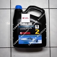 MESIN YAMALUBE 2T 4 Liter Oil for Outboard / Outboard Engine Oil