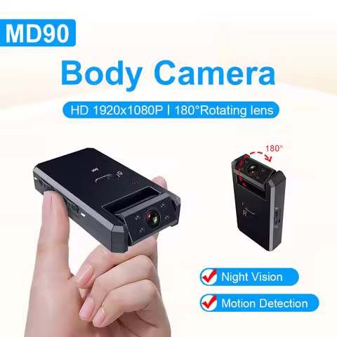 MD90-1 Mini Camcorder 1080P Body Camera Night Vision Sport Outdoor DV Voice Video Recorder Action Ca