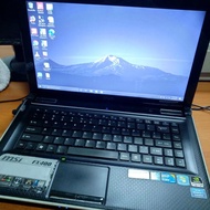 Laptop MSI FX400 second