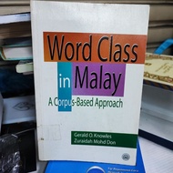 K5- WORD CLASS IN MALAY.