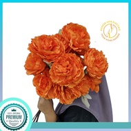 BUNGA PEONY JUMBO K3 ARTIFICIAL/PEONY KAIN/BUNGA PEONY PALSU MURAH