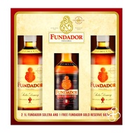 Fundador Solera 2x1L with Free Fundador Gold Reserve 500mL