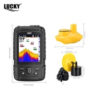 Leqi LUCKY Wired Wireless Fish Finder Dual Frequency Fish Finder HD Color Screen Fish Finder