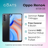OPPO RENO4 - Second seken bekas - Original Like New - Fullset