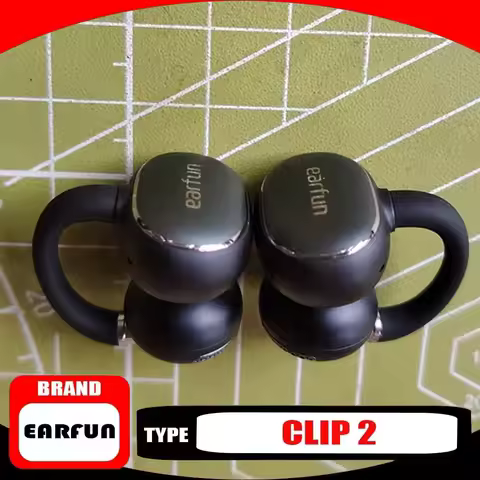 EarFun Clip 2 Wireless Earphone Bluetooth Earhook IP55 Waterproof Long Battery Life Open Movement He