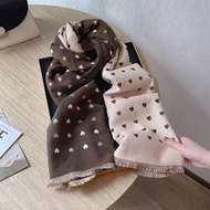 Korean Style Women's Scarf 2025, Warm and Versatile 190x60cm [dp]