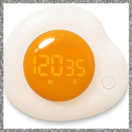 [feidan33.ph] Egg Timer Magnetic Kitchen Timer Large LED Display Preset Buttons (8 Min Soft Boiled) 