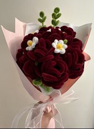 手工扭扭棒玫瑰花束
