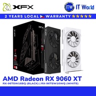 XFX RX 9060 XT OC Gaming 16GB GDDR6 Swift AMD Radeon Graphics Card (Black | White) | itw