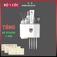 Giá Đựng Bàn Chải Đánh Răng OENON Chính Hãng Kệ Nhà Tắm Treo Bàn Chải Dán Tường Cao Cấp