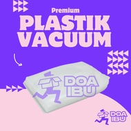 [100 SHEETS] Vacuum Embossed Plastic Bag Sealer Storage Bag PLAIN FOOD VACUUM PLASTIC - PLAIN Vacuum