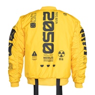 Techwear Graphic Fashion Bomber Jacket