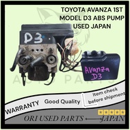 TOYOTA AVANZA 1ST MODEL D3 ABS PUMP USED JAPAN