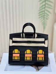 《香港旺角實體店✅》全🆕 全套 Hermes/愛馬仕 birkin20 黑房子 so black 入手好時機 好看👀炸了 最好看的一個房子🏠 (支持7間銀行免息分期）