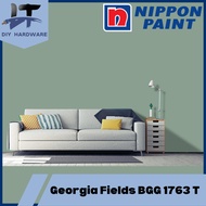 1L / 5L Nippon Paint Georgia Fields BGG 1763 T For Interior Wall Paint（Satin Glo / Easywash / Super 