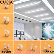 BACKSTR 5Pcs Spring Terry Clip, Base Tool Clamp Holders Lamp Tube Clip,  With Rubber Protection Fixi