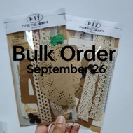 Bulk order Sept 26