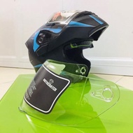 Kính mũ bảo hiểm fullface 2 kính lật hàm GXT 2017 - kính thay thế nón bảo hiểm GXT 902GRO 902SUNDY l