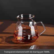 BINCOO ชุดกาแฟชงมือ Teko Kopi Kaca ขนาดแก้วกาแฟ500มล./700มล.