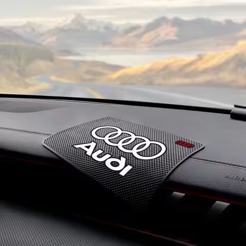 Anti-Slip Car Dashboard Sticky Phone Holder Silicone-Mat For Audi A4 A1 A6 C6 Q3 Q5 C7 8I A3 B8 8P B