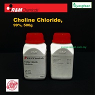 R&M Choline Chloride, 99%, 500g for laboratory use