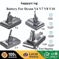 【Ready stock】21.6V V6 V7 V8 Battery 25.2V V10 SV12 Bateri for Dyson Multi-Protections happyning