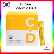 [HURUM] One day Vitamin C+D 2g x 100P Color Food