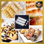 FF Cetakan Croissant/Cannoli/Cumcum  Aluminium Anti Lengket/Cetakan Puff Pastry/Cetakan Horn Pastry