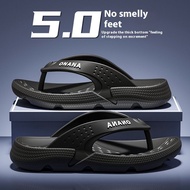 Dép xỏ ngón nam chống trượt nam qiaoyuluo Dép xỏ ngón ngoài trời dép đi biển nam nền tảng Giày nam t