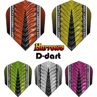 Harrows Dart Flights - Standard 100 Micron Supergrip X Darts Flight 3pcs/pack (SAYAP ARROW)