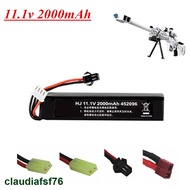 11.1v Lipo Battery for Water Gun Airsoft 11.1V 3S 2000mAh 30C 452096 battery for Airsoft BB Air Pistol Electric Toys Gun