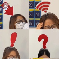 Funny Symbol Headband Creative Question Mark Hairbands Cosplay Photo Props YUE