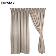 Eurotex, Dim Out Curtain, Block 90% Sunlight, 3 Ways Hanging Options (1 Piece) JQ01