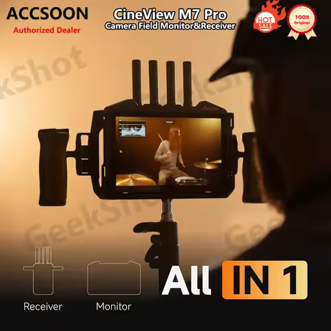Accsoon CineView M7 Pro 7inch Recording Monitor with Wireless Transmitter/Receive Compatiable CineVi