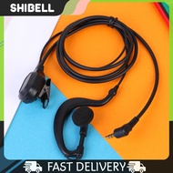 1Pin Walkie Talkie Earpiece Headset with PTT Mic Earphone Earpiece Headphone Multifunctional Accesso