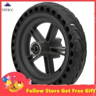 Yiyicc Rear Scooter Wheel  Electric Replacement Rubber Tire Black for Xiaomi