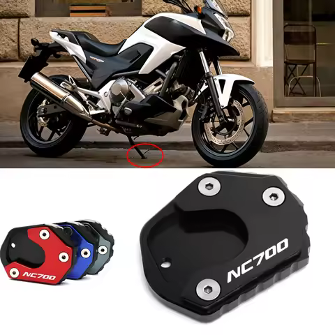 For Honda Nc700 Nc700x Nc700s Nc 700 S X 700D Nc700d Motorcycle Kickstand Side Stand Enlarger Pad Pl