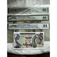 🇲🇾【珍藏级】马来西亚20令吉旧钞 PMG EPQ 收藏品｜Bank Negara Malaysia Vintage Note