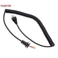 [tishita] Professional 8 Pin Handheld Radio Mic Cable Radio Speaker Wire Microphone Cord for MH-67A8