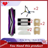 [OnLive] 9 Pcs for  S8 Plus / Obode A8 Plus / ETA  PRO 6241 / CLIEN T24 / ThinkAir RV50 Pro Sweeper 