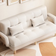 【SG Sellers】2 Seater 3 Seater 4 Seater Sofa Chair Fabric Sofa Foldable Sofa Bed Foldable Couch Folding Dual-Use Single Simple Sofa