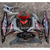 Y15ZR V1/V2 EXCITER THAI GREY MOTOR COVER SET