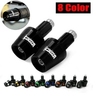 Universal Motorcycle Handlebar Handle Grips 7/8" 22MM Heavy Bar End Cap Weight Slider Plug For HONDA